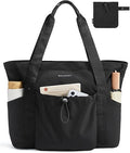 BAGSMART Foldable Tote Bag with Drawstring Bag
